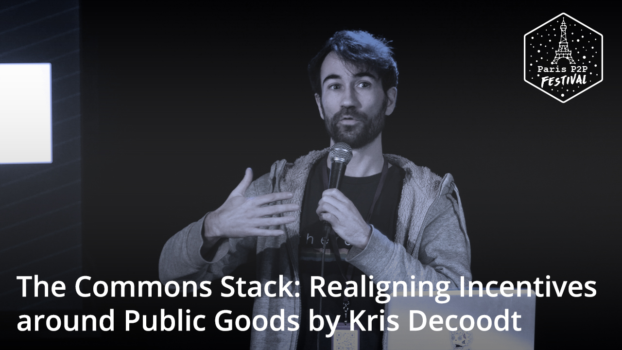 The Commons Stack: Realigning Incentives around Public Goods Banner